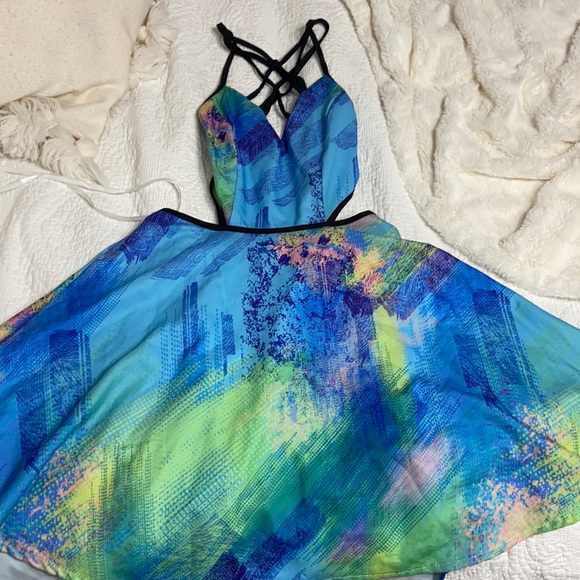 Open Back Showpo Dress - Picture 1 of 4